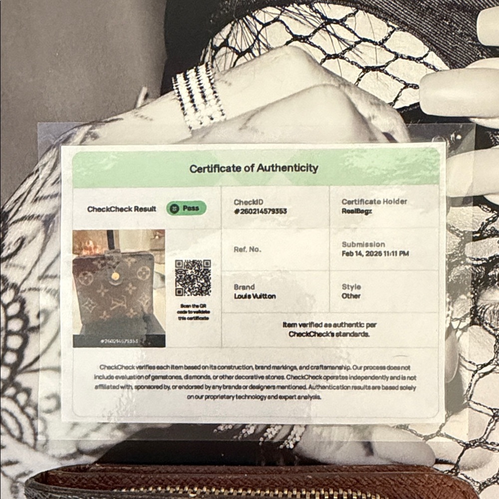 Louis Vuitton Brown Monogram Compact Wallet - Picture 11 of 12